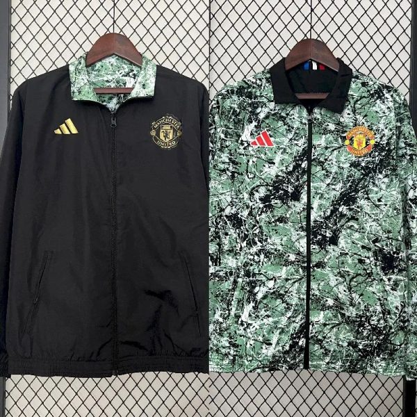 Manchester United 2024-25 Double-Sided Windbreaker