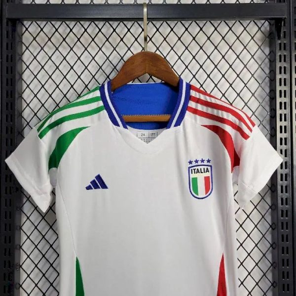 Italy 2024/25 Euro Away Kids Kit - Image 2