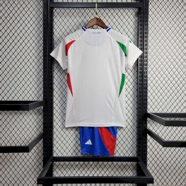 Italy 2024/25 Euro Away Kids Kit - Image 3