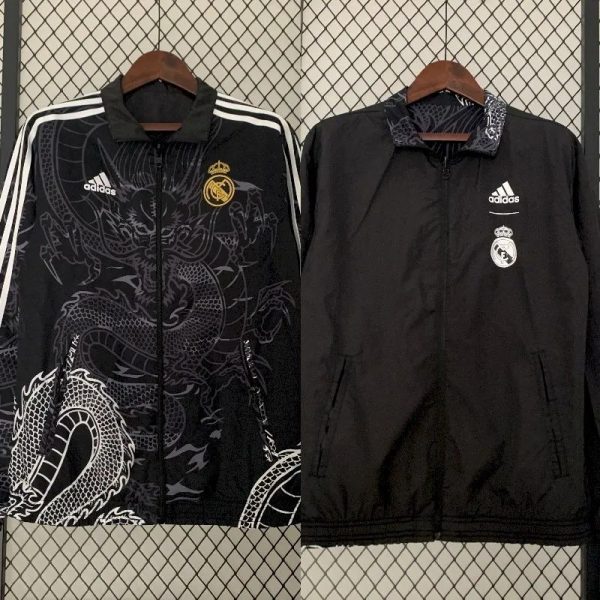 Real Madrid 2023-24 Double-Sided Windbreaker