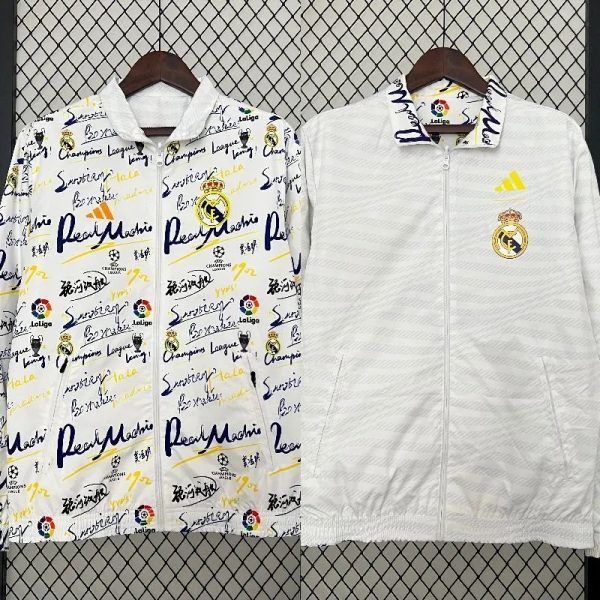 Real Madrid 2024-25 Double-Sided Windbreaker