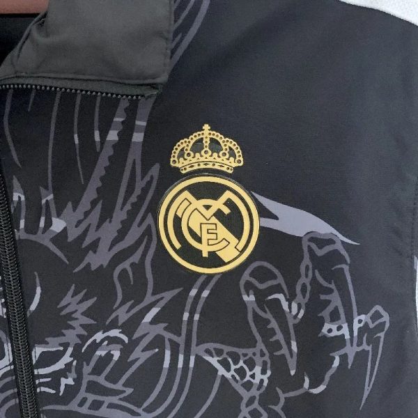 Real Madrid 2023-24 Double-Sided Windbreaker - Image 4