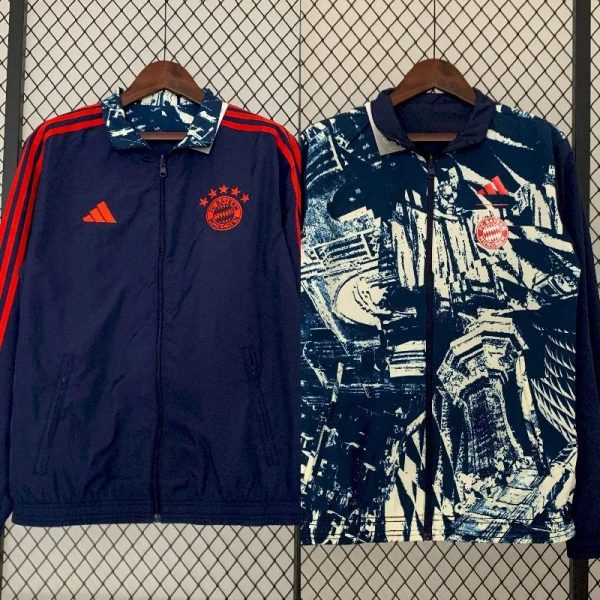 Bayern Munich 2023-24 Double-Sided Windbreaker