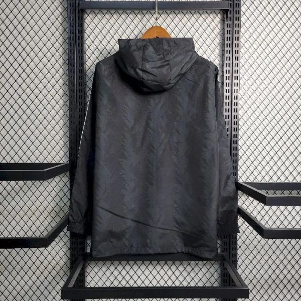 Juventus Black 2023-24 Windbreaker - Image 7