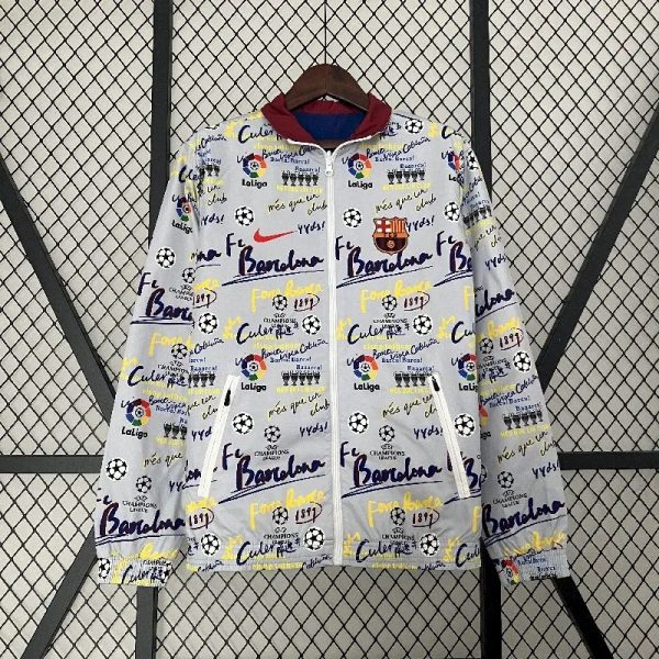 Barcelona 2024-25 Double-Sided Windbreaker - Image 2