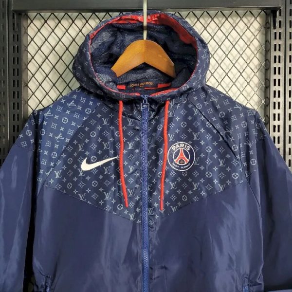 Paris Saint-Germain Co Branded Lv 2023-24 Player Windbreaker - Image 7