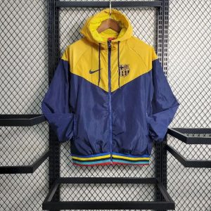 Barcelona 2023-24 player windbreaker