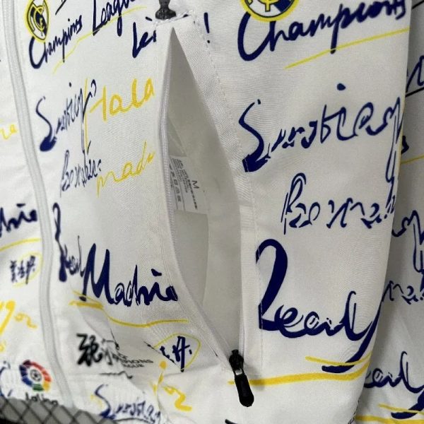 Real Madrid 2024-25 Double-Sided Windbreaker - Image 5