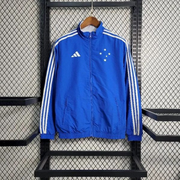 Cruzeiro 2023-24 Double-Sided Windbreaker - Image 3