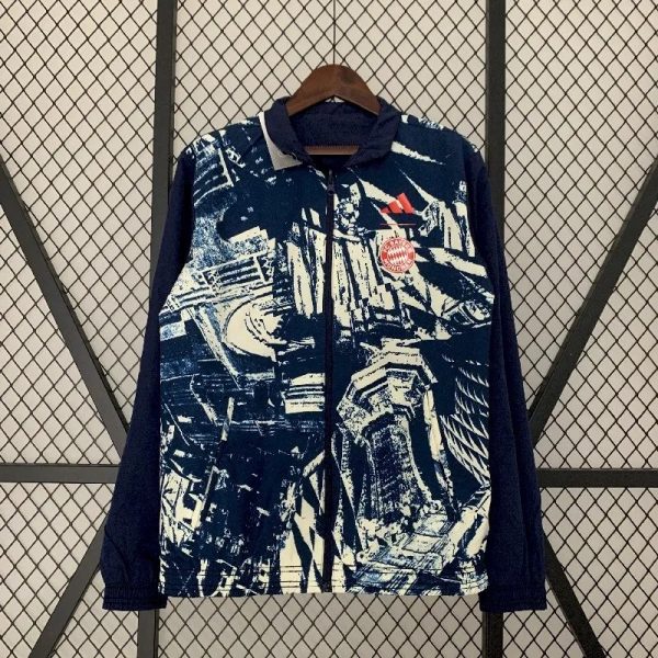Bayern Munich 2023-24 Double-Sided Windbreaker - Image 3