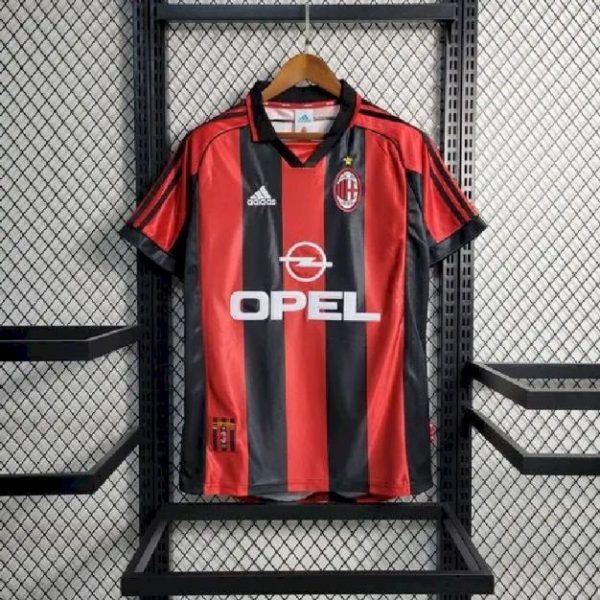 Ac Milan 1998/99 Home Retro Jersey
