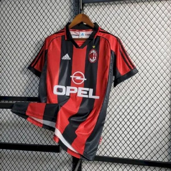 Ac Milan 1998/99 Home Retro Jersey - Image 2