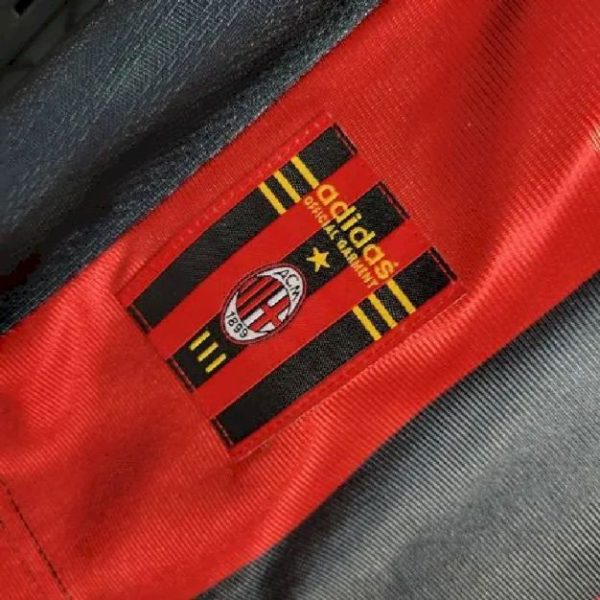Ac Milan 1998/99 Home Retro Jersey - Image 9