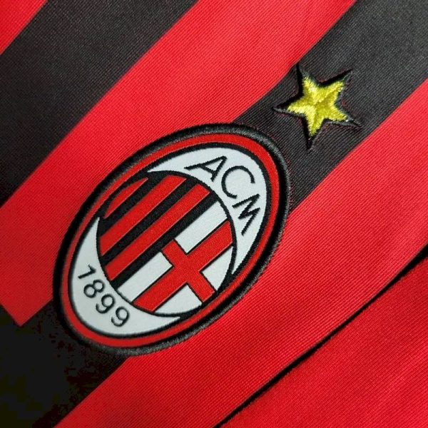 Ac Milan 2007/08 Home Retro Jersey - Image 6