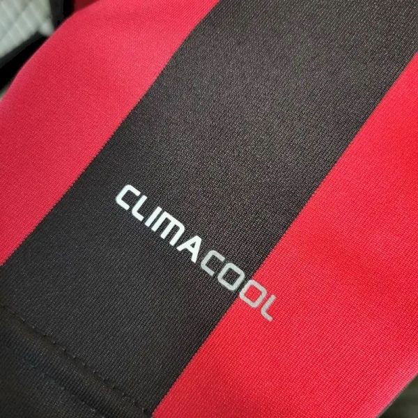 Ac Milan 2009/10 Home Long Sleeves Retro Jersey - Image 5