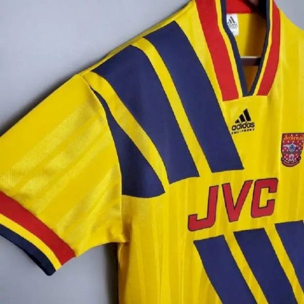 Arsenal 1993/94 Away Retro Jersey - Image 12