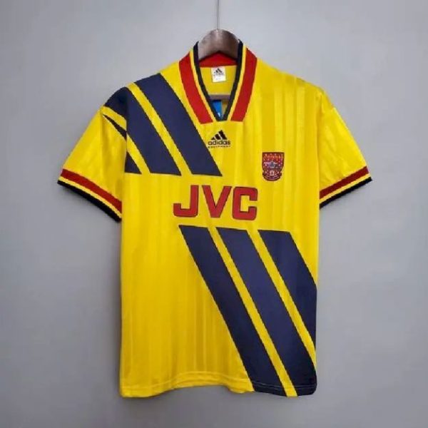 Arsenal 1993/94 Away Retro Jersey - Image 17