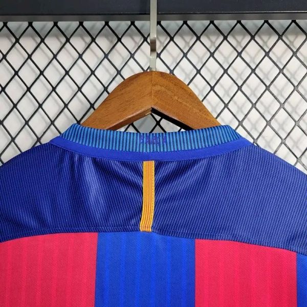 Barcelona 2016/17 Home Retro Jersey - Image 3