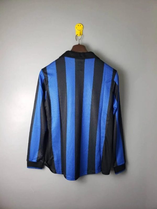Inter Milan 1998/99 Home Long Sleeves Retro Jersey - Image 8