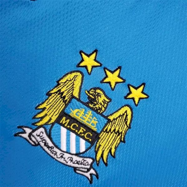 Manchester City 1997/99 Home Retro Jersey - Image 5