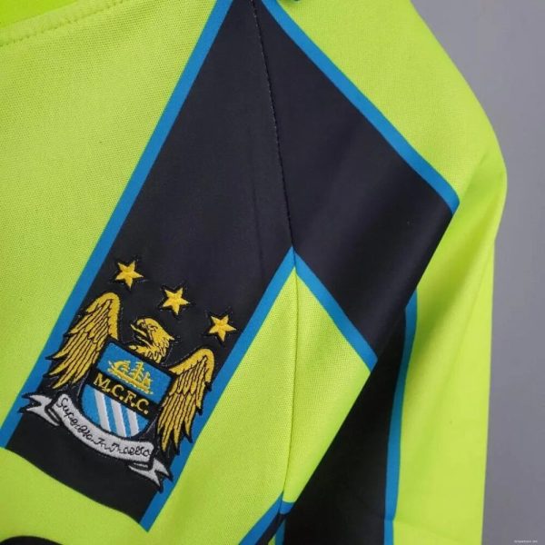 Manchester City 1998-99 Away Retro Jersey - Image 3