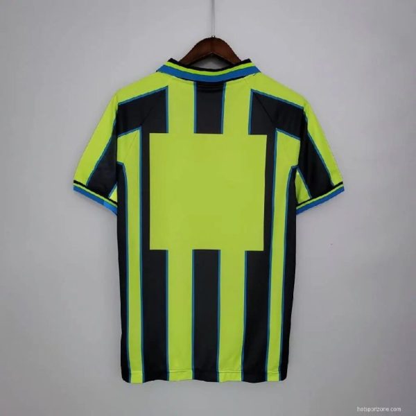 Manchester City 1998-99 Away Retro Jersey - Image 8