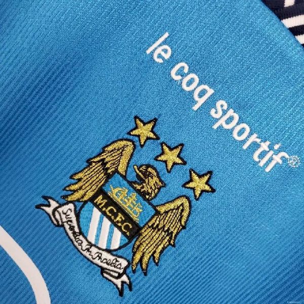 Manchester City 1999/01 Home Retro Jersey - Image 10