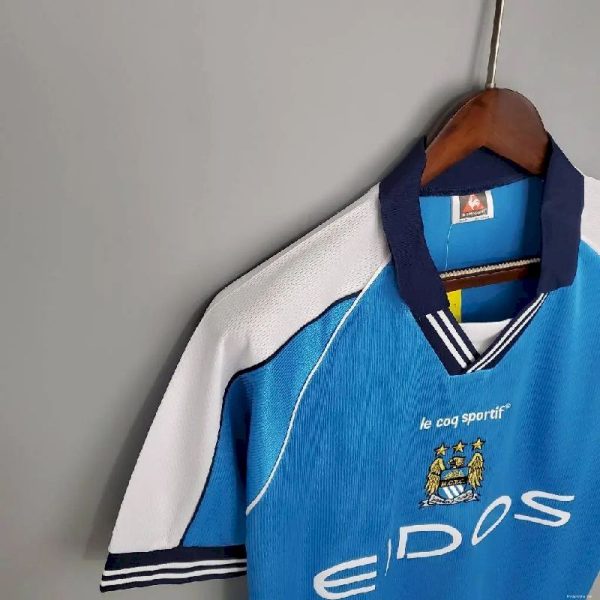 Manchester City 1999/01 Home Retro Jersey - Image 12