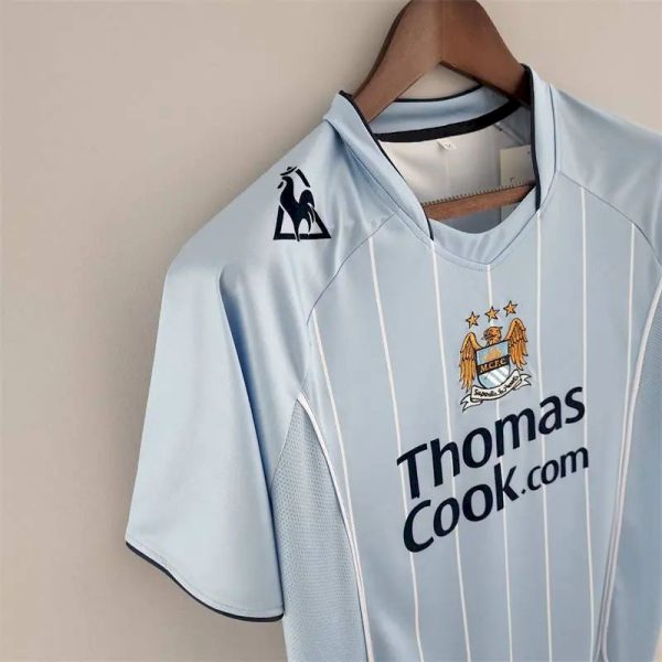Manchester City 2008/09 Home Retro Jersey - Image 3