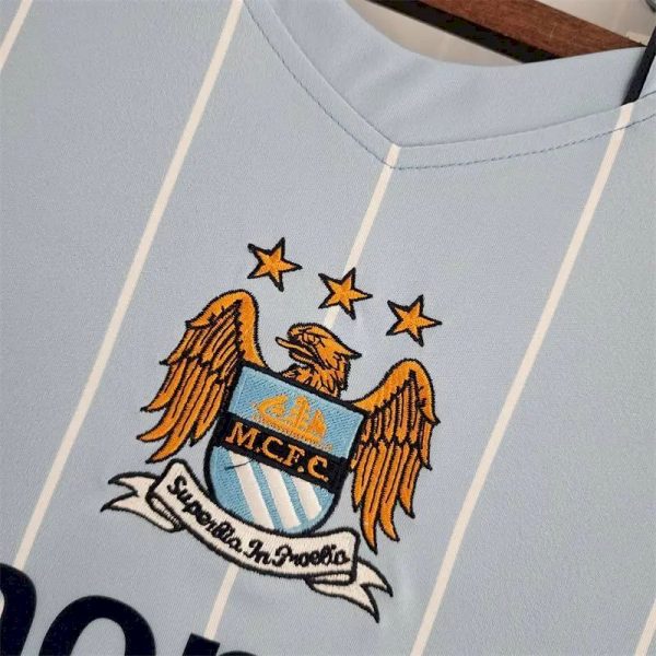 Manchester City 2008/09 Home Retro Jersey - Image 4
