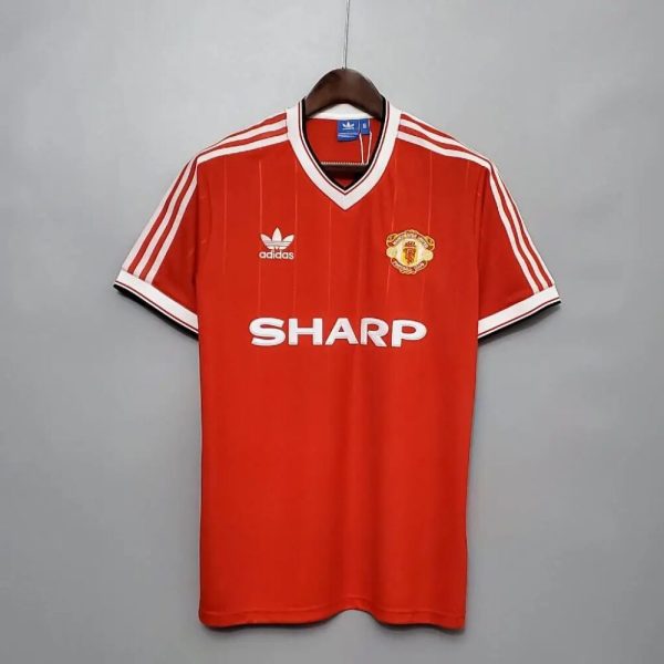 Manchester United 1982/84 Home Retro Jersey - Image 2