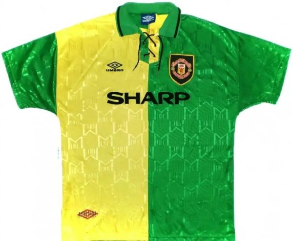 Manchester United 1992/94 Third Retro Jersey - Image 11