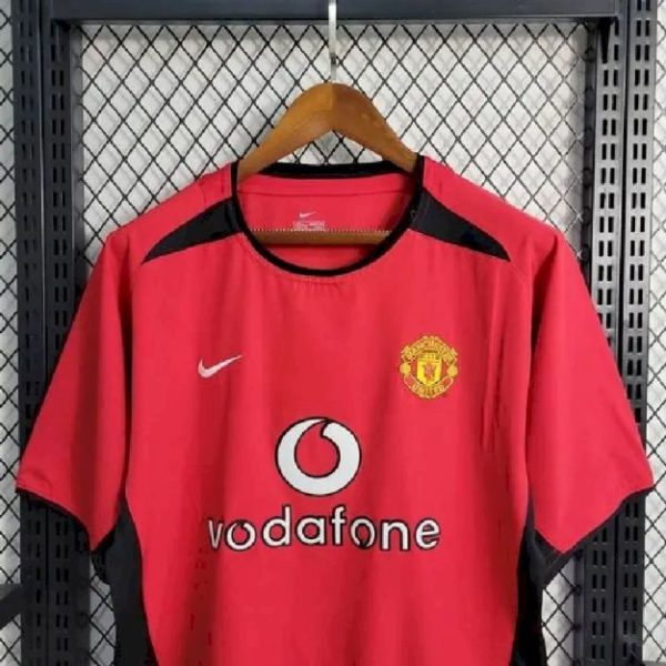 Manchester United 2002/04 Home Retro Jersey - Image 3