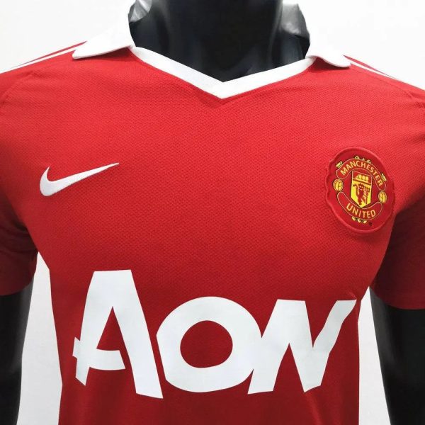 Manchester United 2010/11 Home Retro Jersey - Image 2