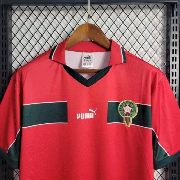 Morocco 1998 Third Retro Jersey - Image 4