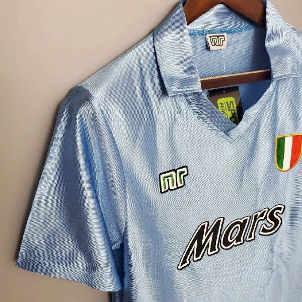 Napoli 1990/91 Home Retro Jersey - Image 3
