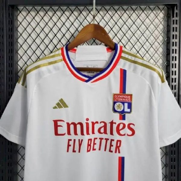 Olympique Lyonnais 2023/24 Home Jersey - Image 3