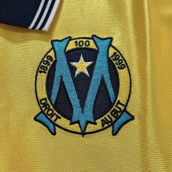 Olympique Marseille 1998-99 Home Retro Jersey - Image 3