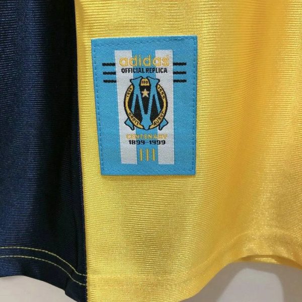Olympique Marseille 1998-99 Home Retro Jersey - Image 5