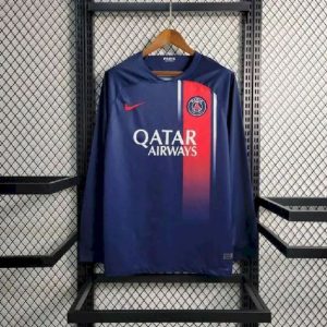 Paris Saint-Germain 2023/24 Home Long Sleeve Jersey