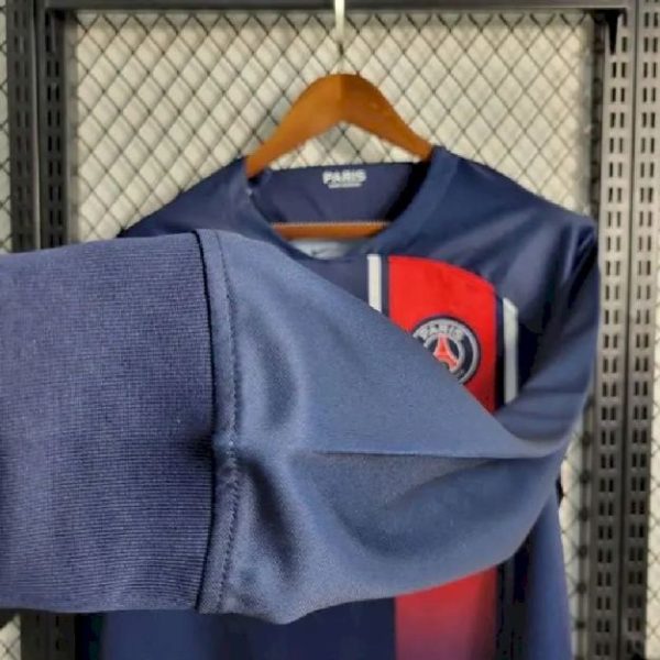 Paris Saint-Germain 2023/24 Home Long Sleeve Jersey - Image 4