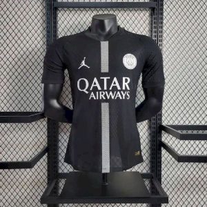 Paris Saint-Germain 2023/24 Black Special Jersey Player Version