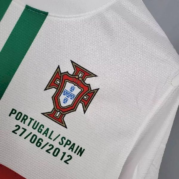 Portugal 2012 Euro Cup Away Retro Jersey - Image 2