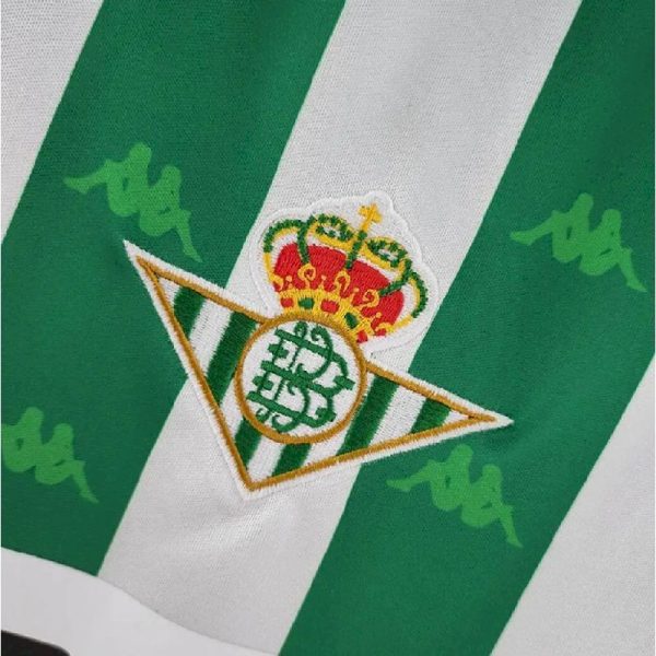 Real Betis 1996/97 Home Retro Jersey - Image 5