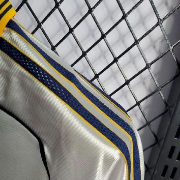 Real Madrid 1998/00 Home Long Sleeves Retro Jersey - Image 7