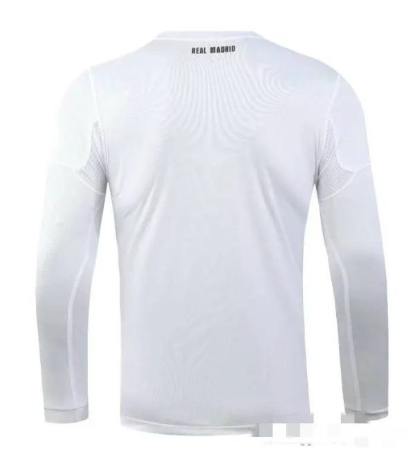 Real Madrid 2010/11 Home Long Sleeves Retro Jersey - Image 3