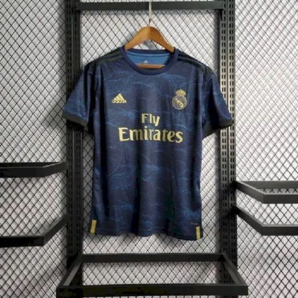 Real Madrid 2019/20 Away Retro Jersey - Image 2