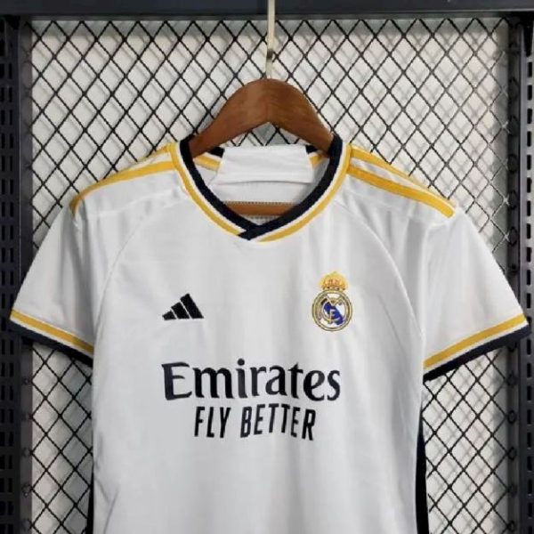 Real Madrid 2023/24 Home Kids Kit - Image 2