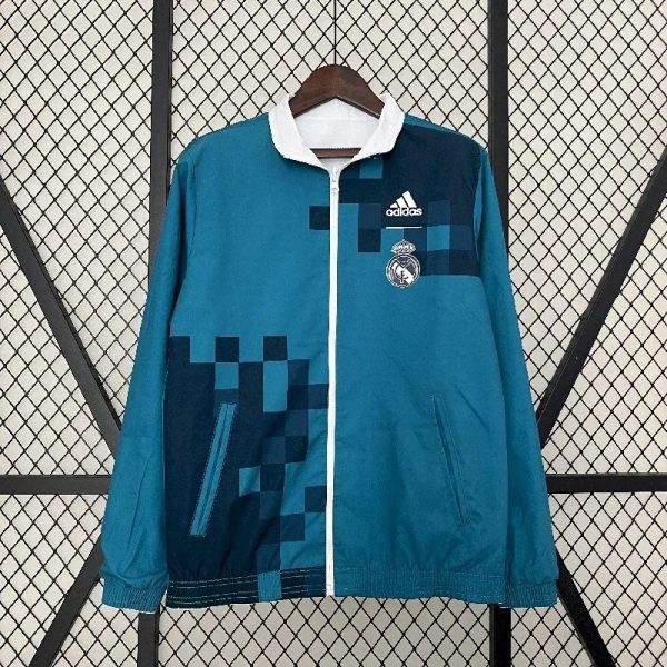 Real Madrid 2024-25 Double-Sided Windbreaker - Image 2