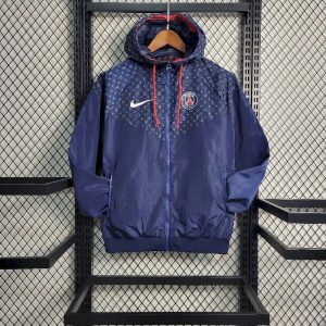 Paris Saint-Germain Co branded LV 2023-24 Player Windbreaker